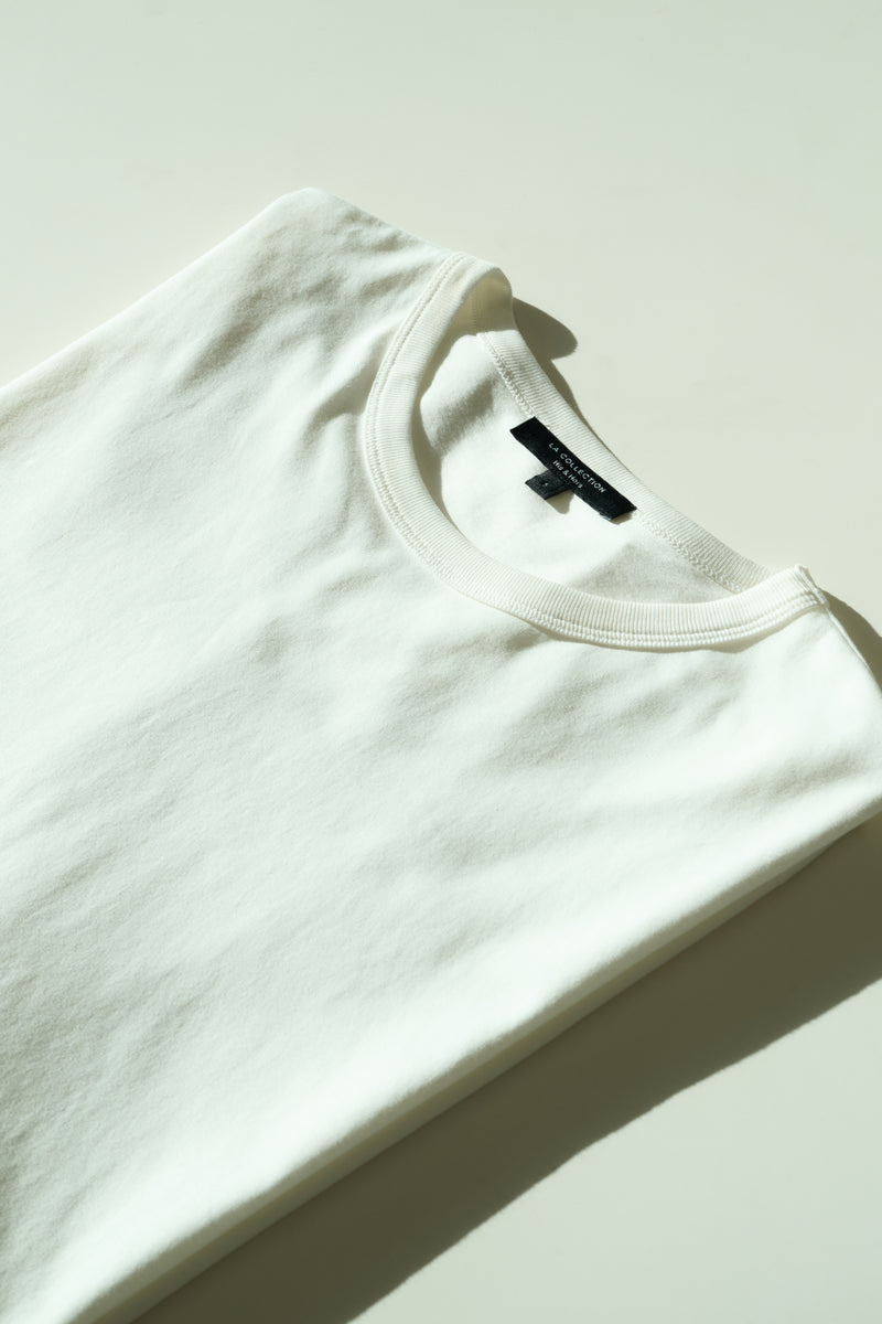 Lou T-shirt | White - Cotton jersey