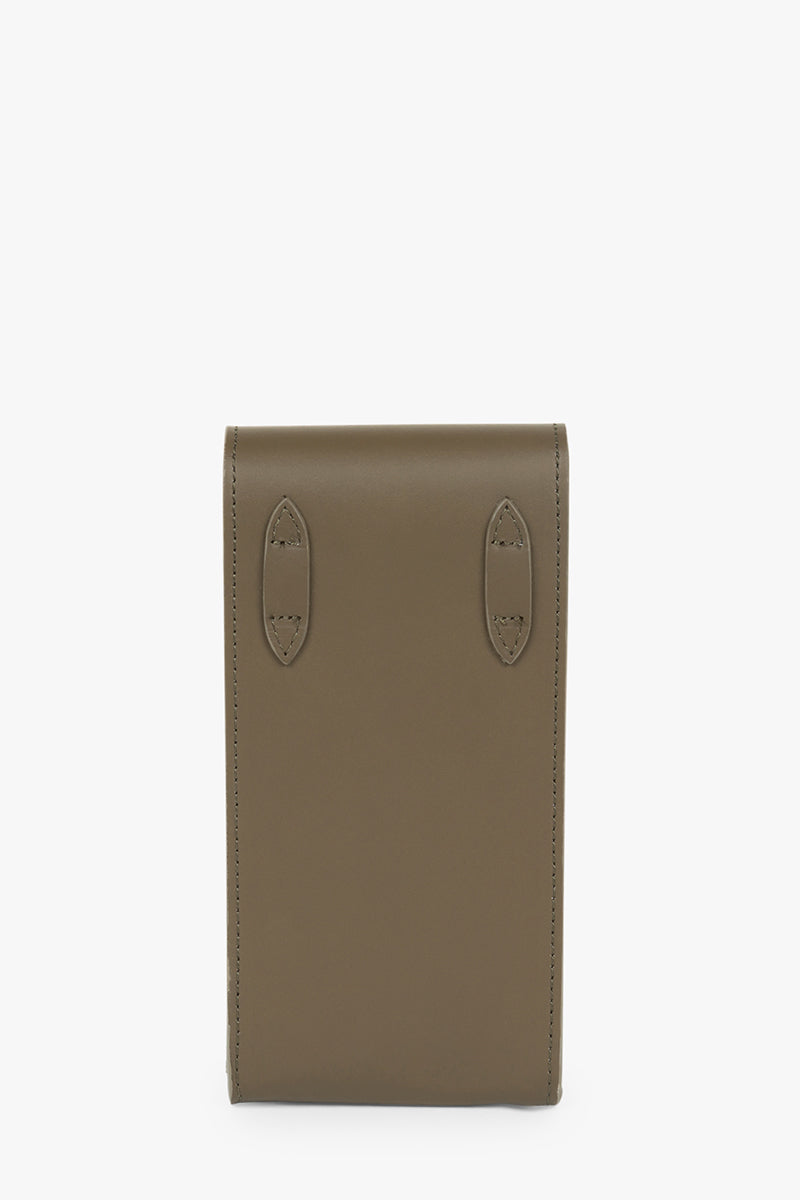 Ita phone belt bag | Smoked moss - Leather