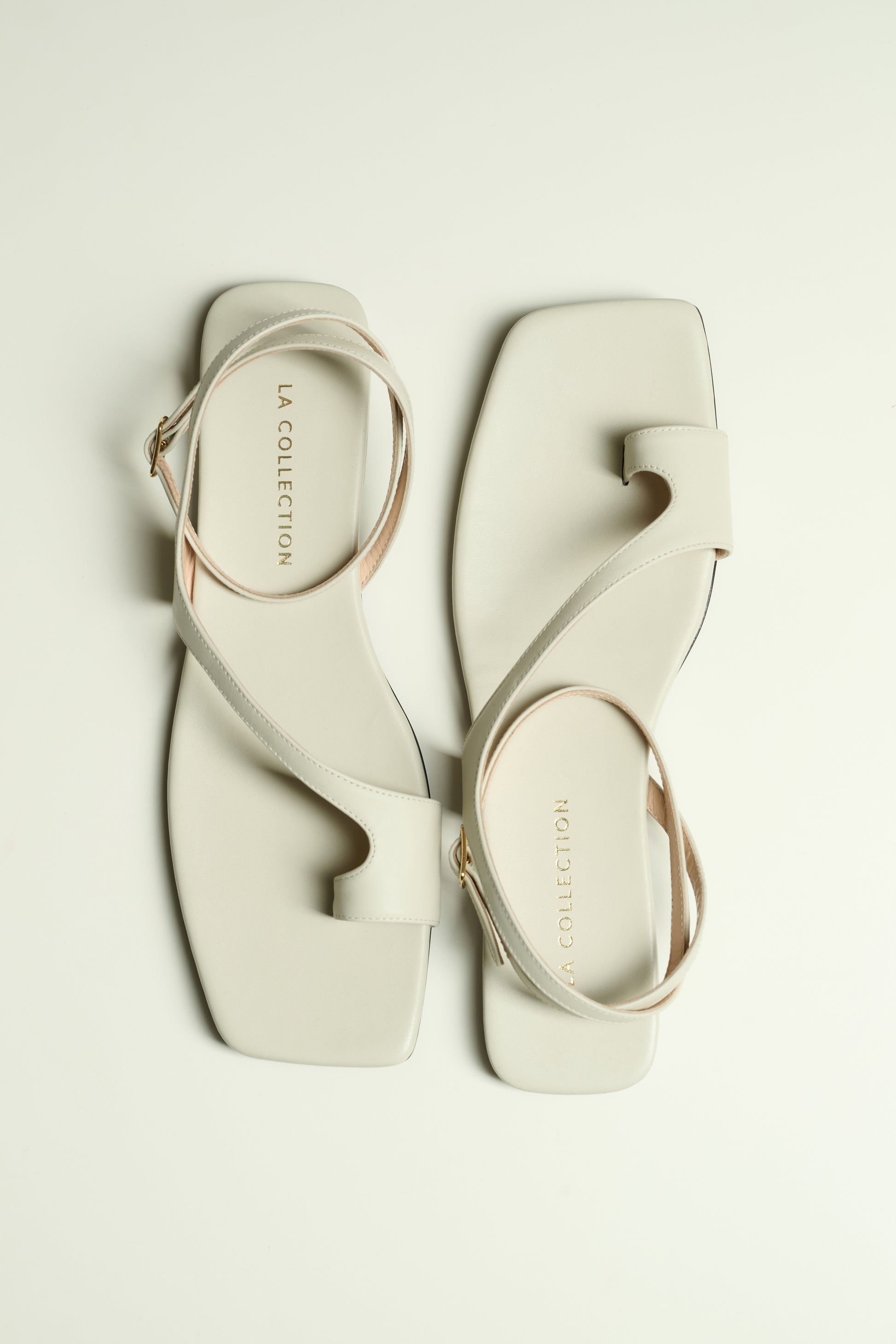 Lucy sandals | Cream - Leather