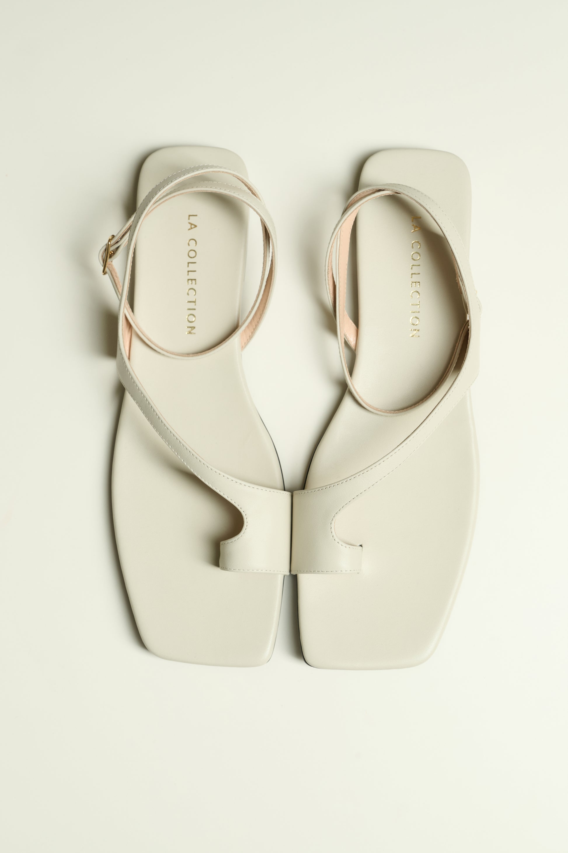 Lucy sandals | Cream - Leather