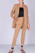 Mary trousers | Camel - Wool blend
