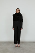 Macha scarf | Black - Cashmere wool