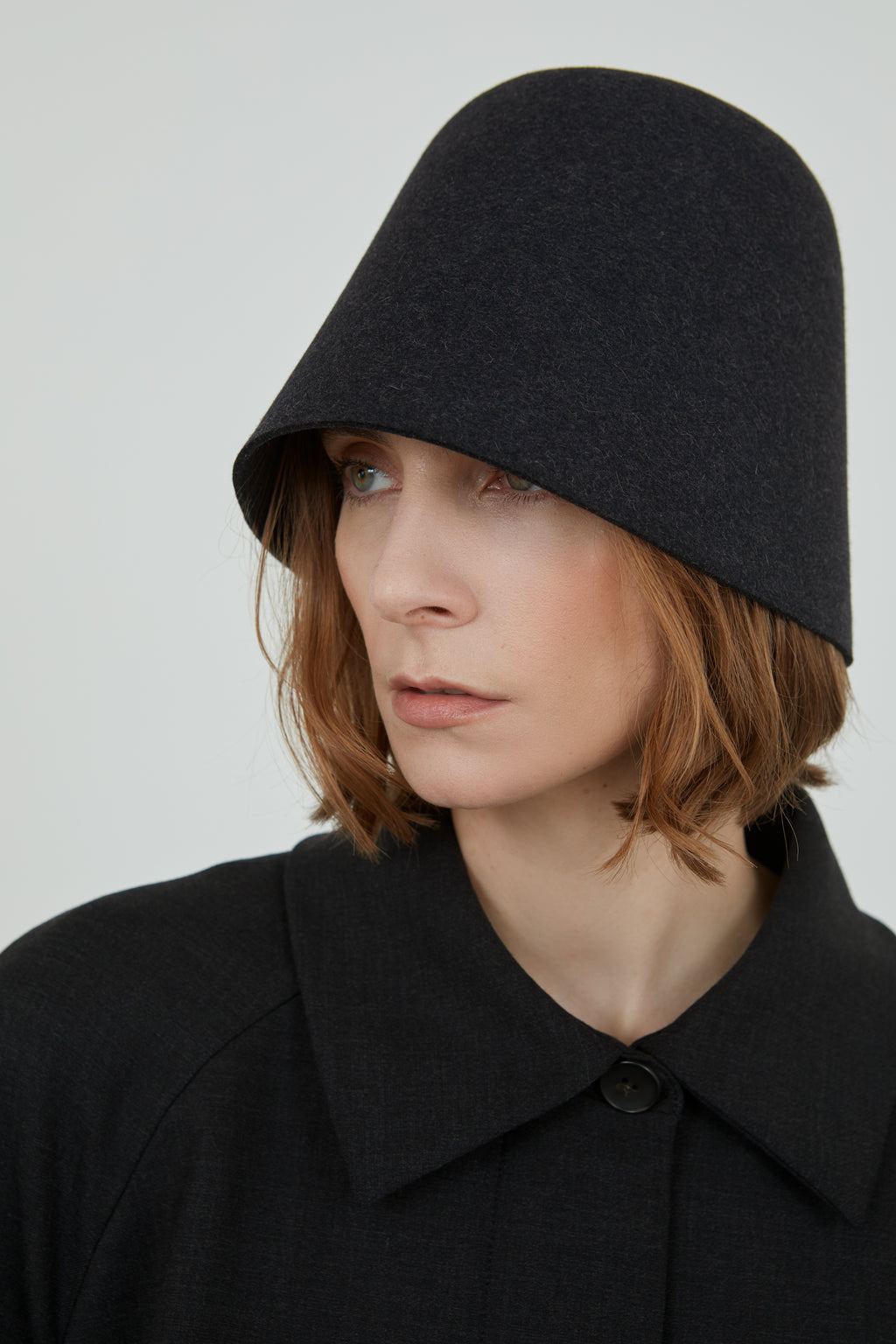 Madelyn hat | Dark Grey - Wool