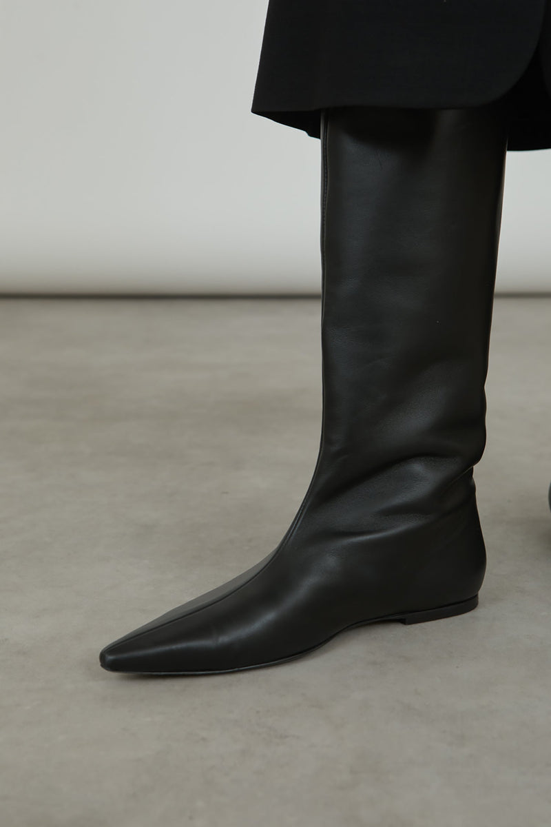 Magnolia Boots | Black - Leather