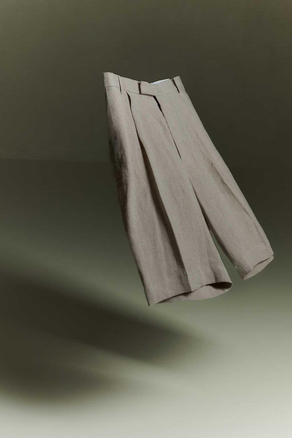 Maiko shorts | Beige - Linen