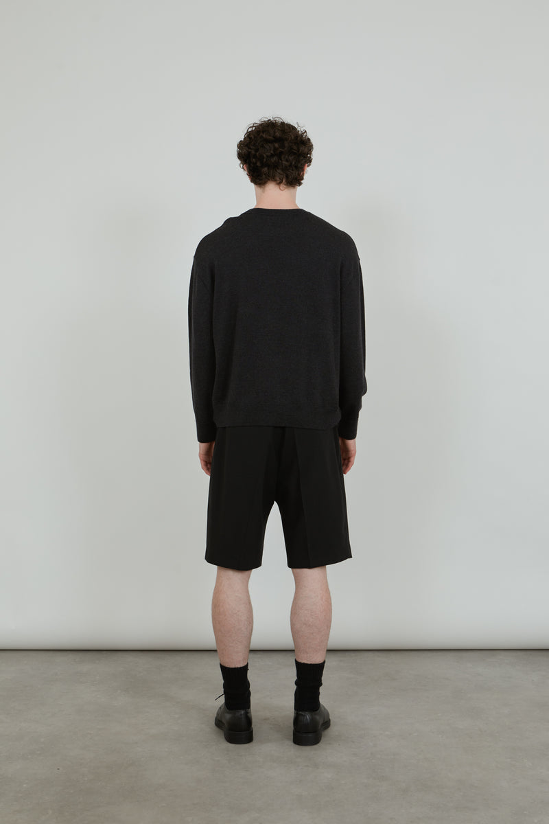 Maiko shorts | Black - Virgin wool
