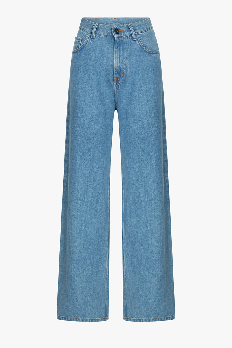 Maria denim | Blue - Cotton denim