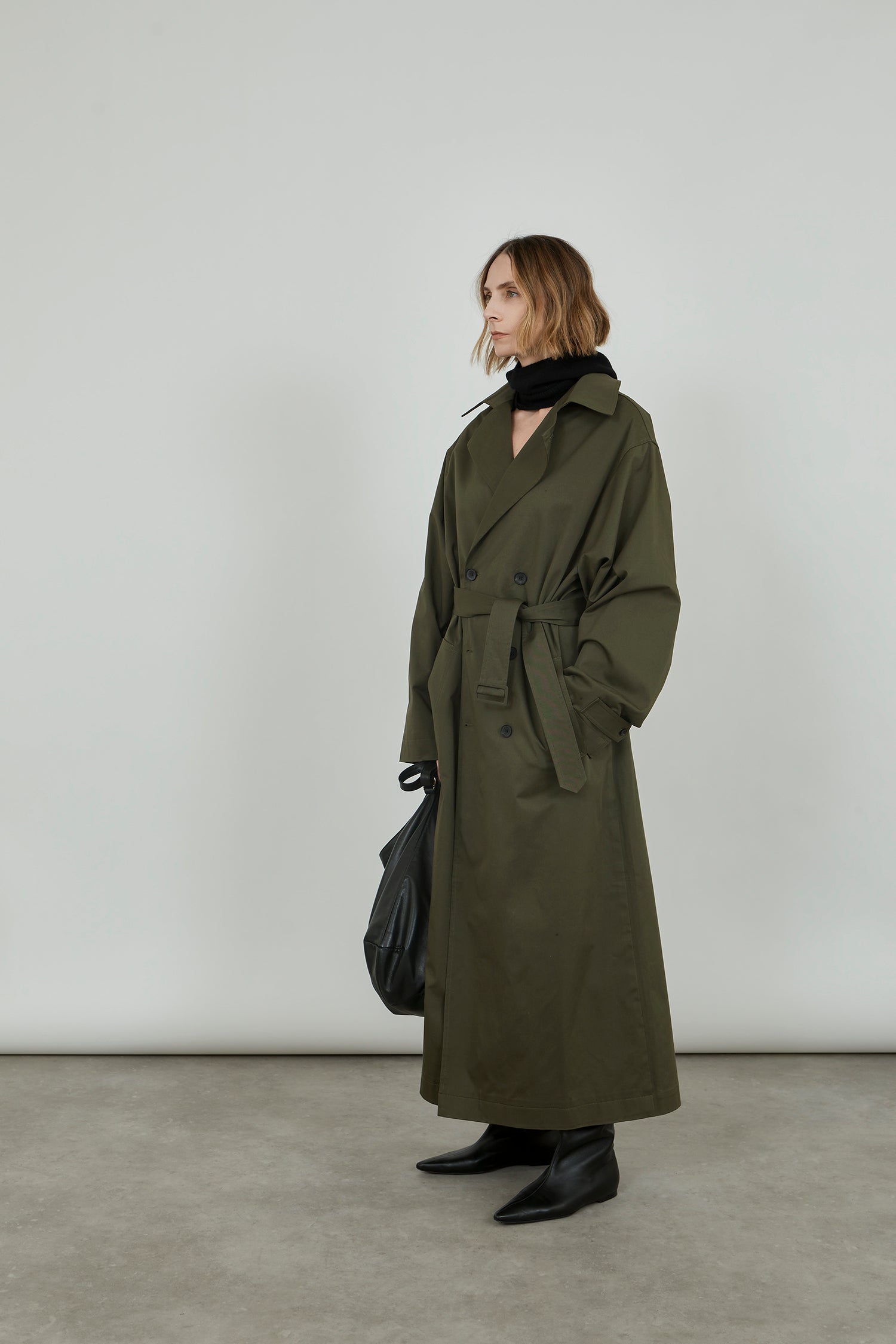 Marike raincoat | Forest - Water repellent organic cotton