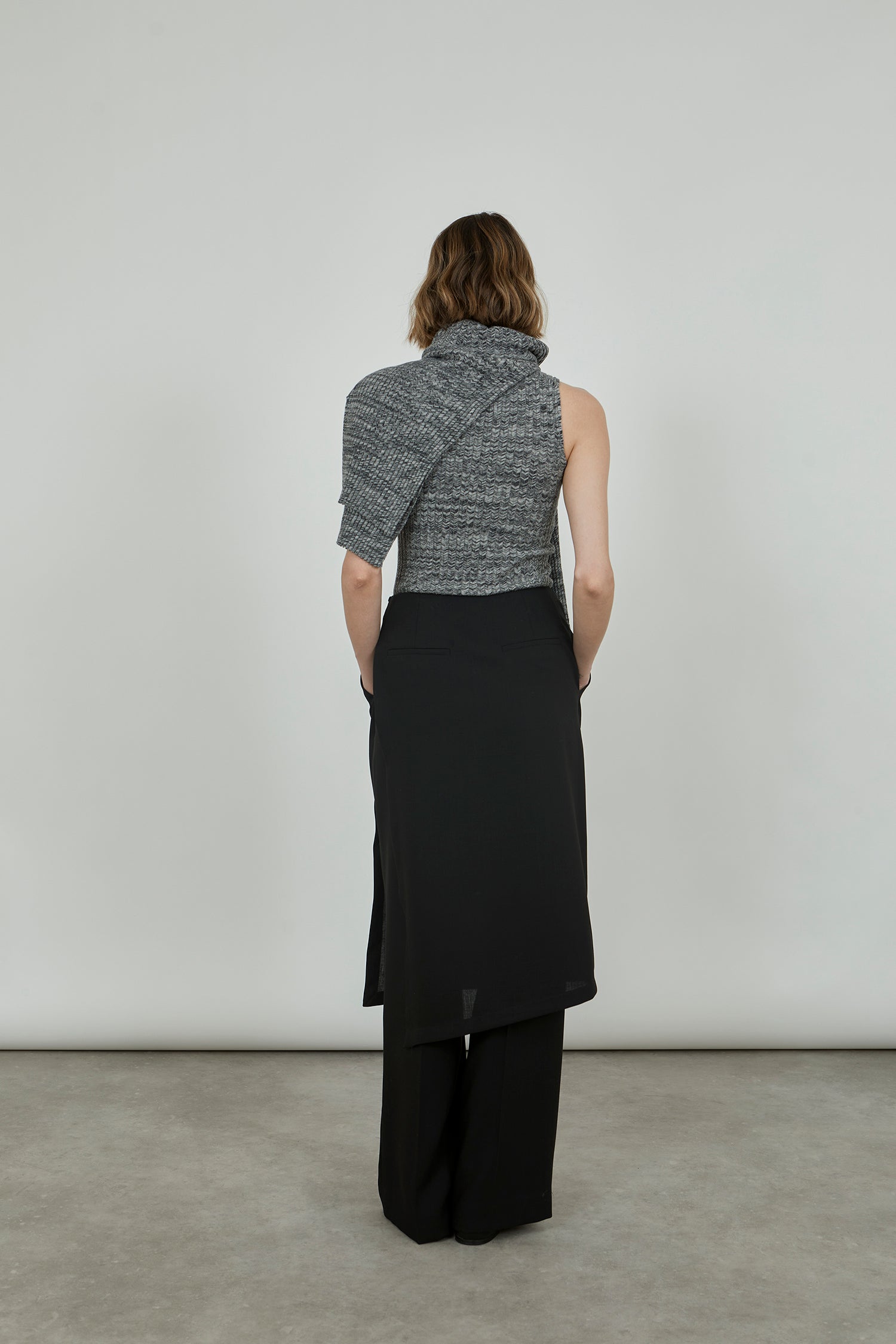 Mathilde trousers | Black - Virgin wool