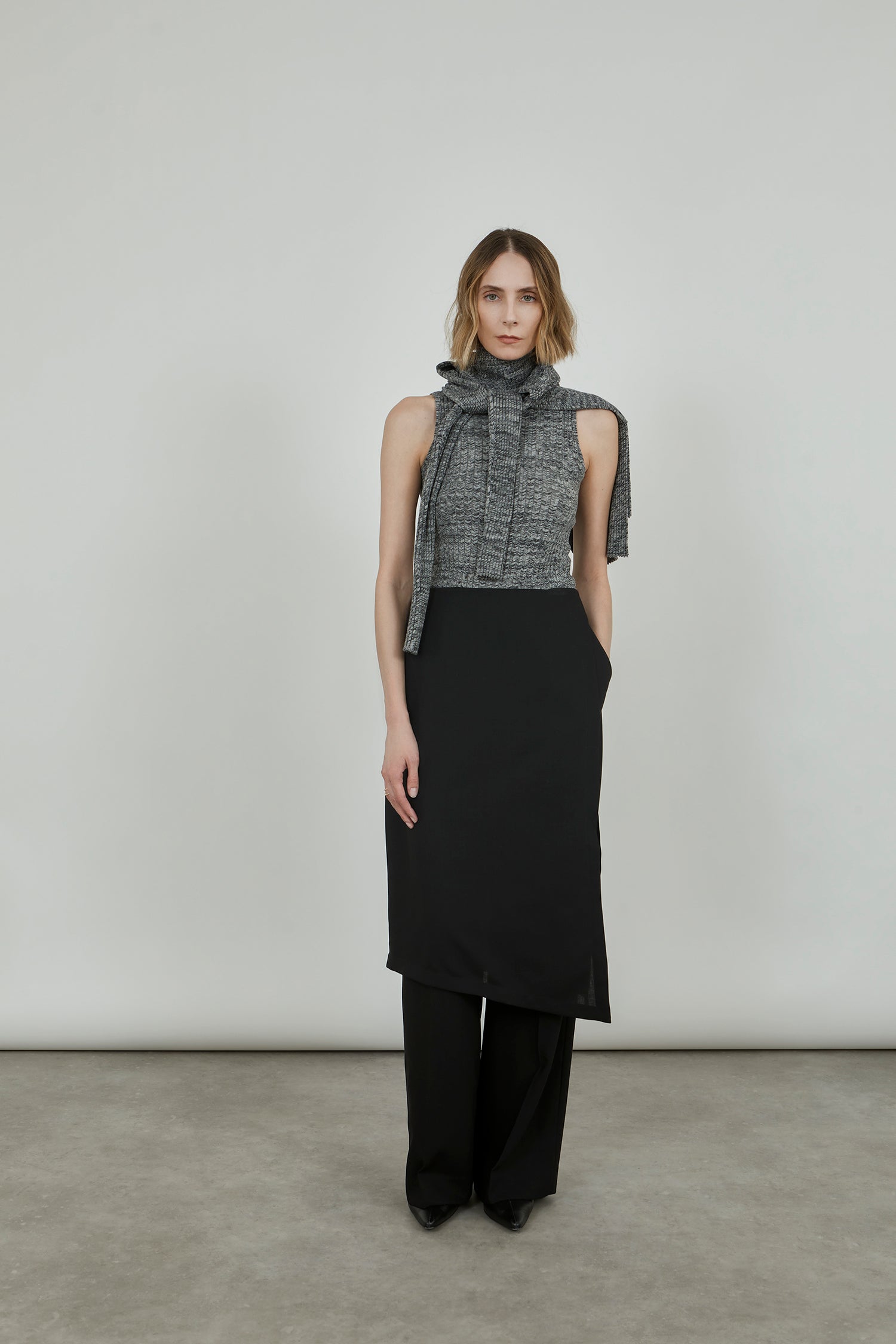 Mathilde trousers | Black - Virgin wool
