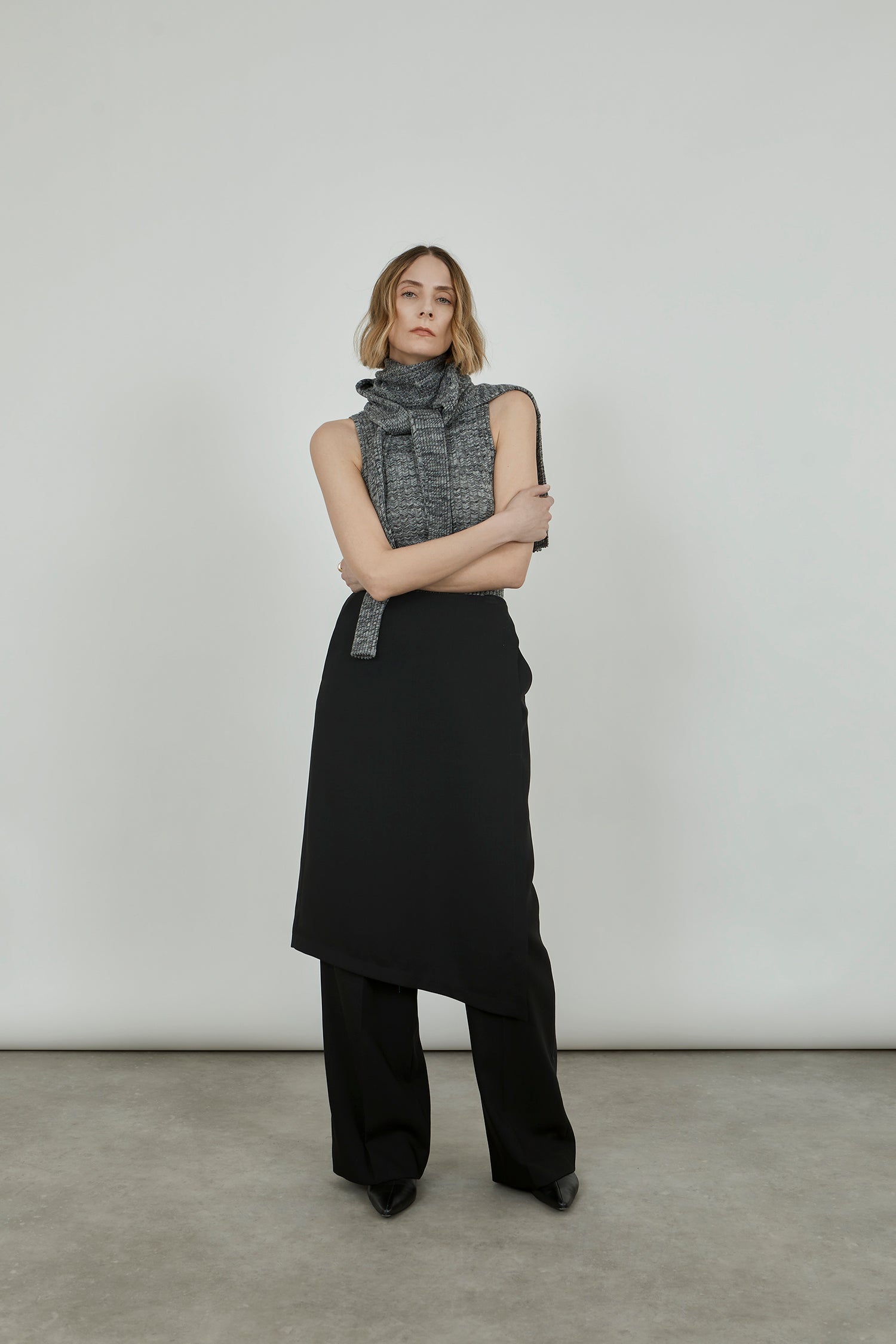Mathilde trousers | Black - Virgin wool