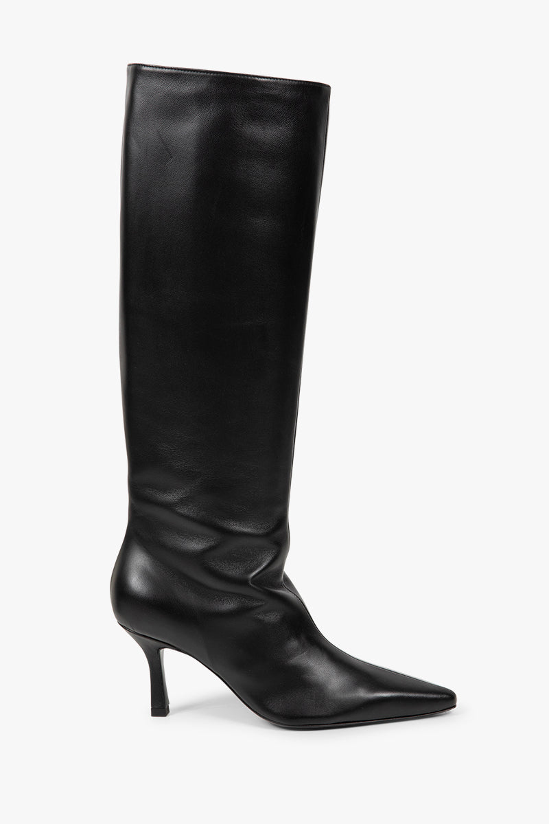 Moira boots | Black - Leather