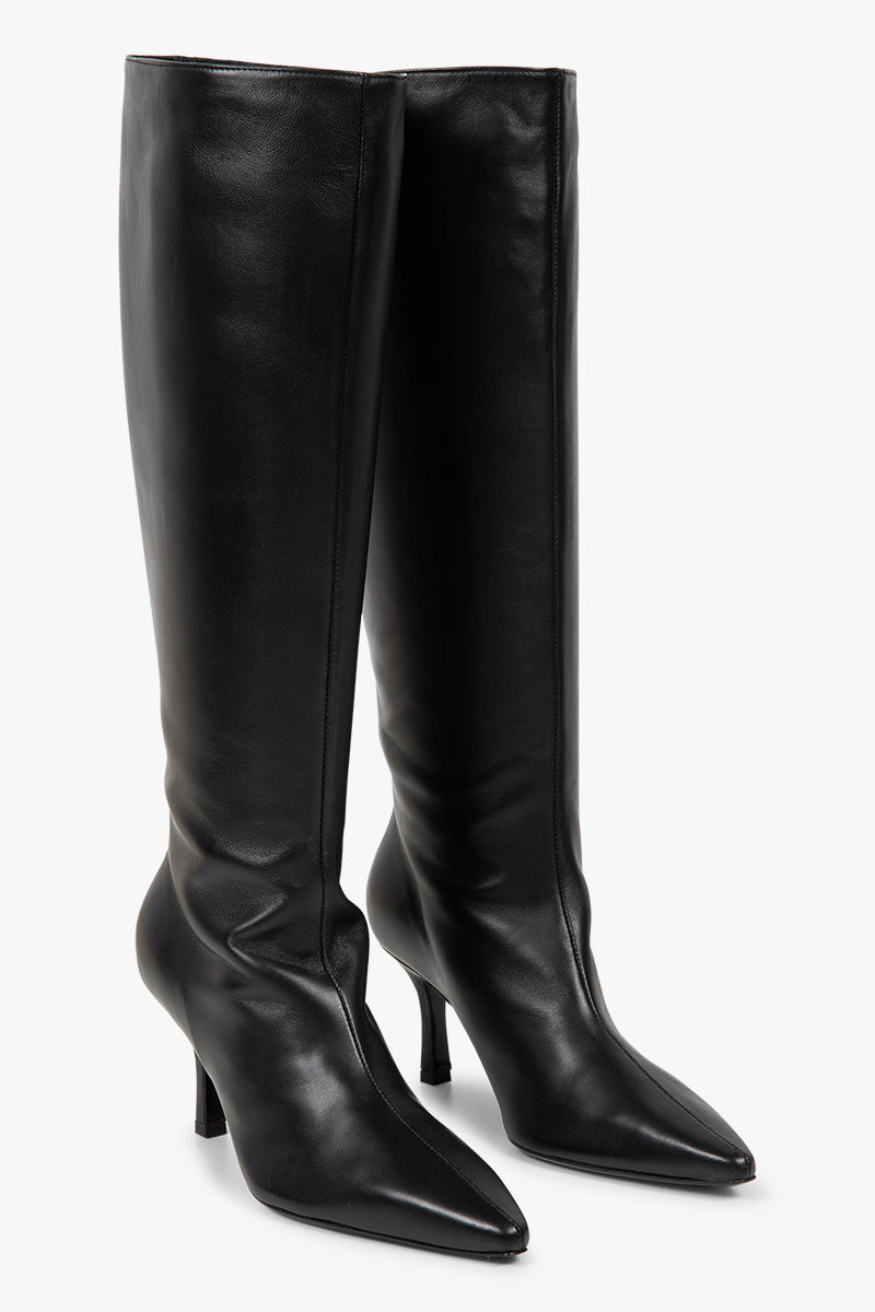 Moira boots | Black - Leather