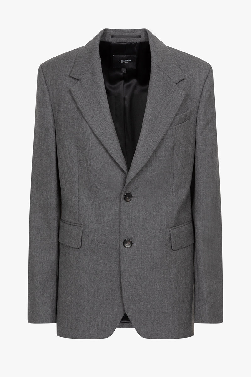 Morris blazer | Dark grey - Virgin wool