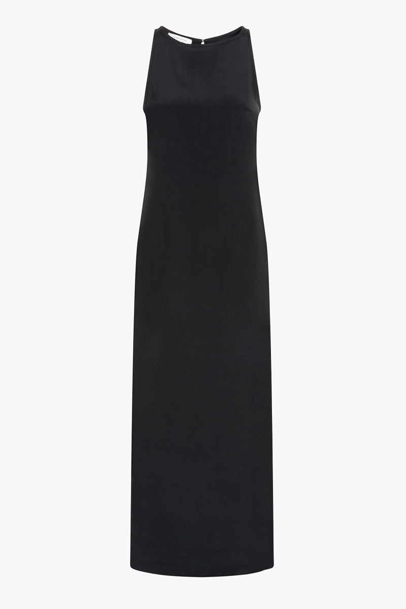 Naomi dress | Black - Crepe silk