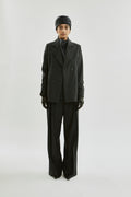Philippa blazer | Dark grey - Virgin wool