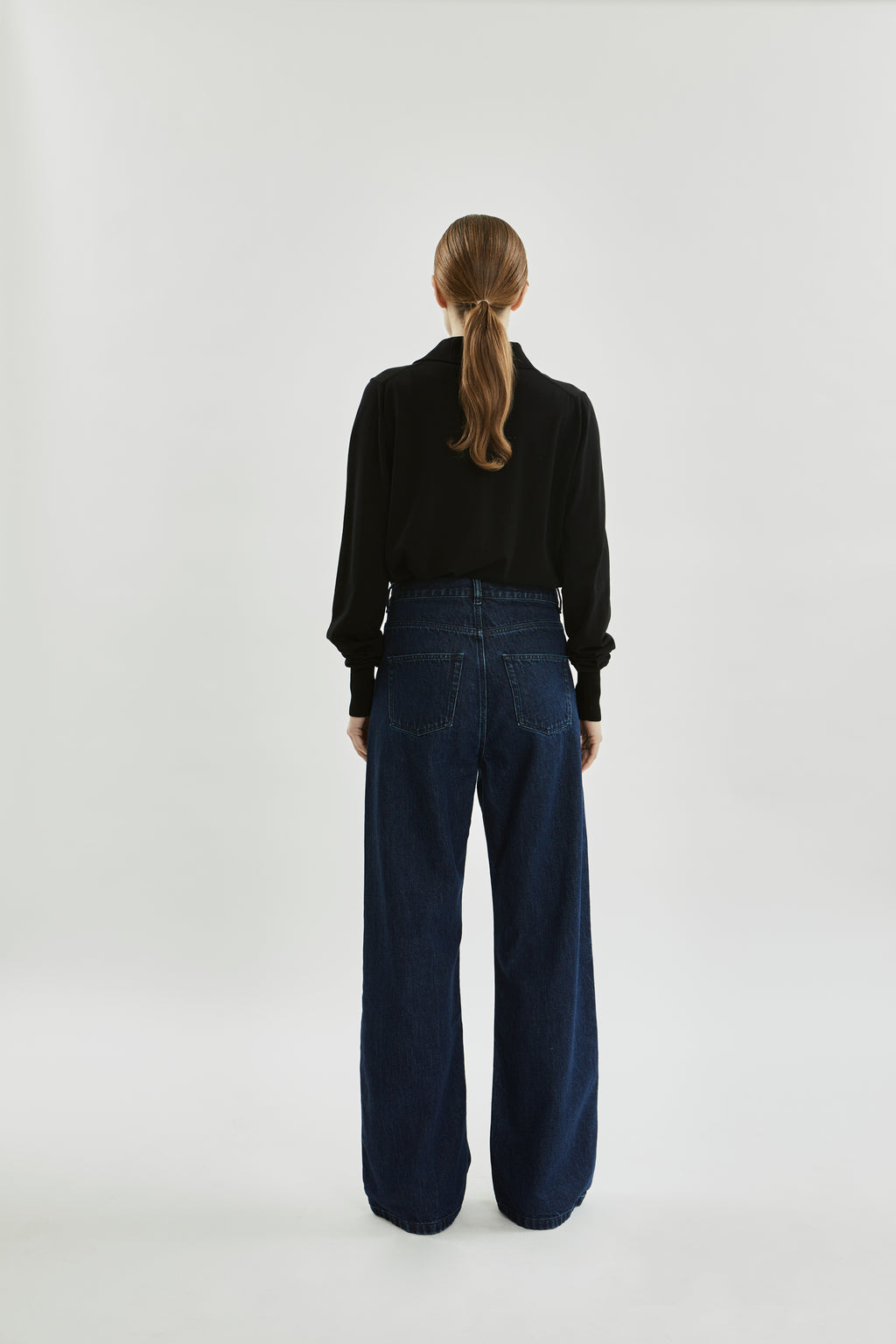 Maria denim | Dark blue - Cotton denim
