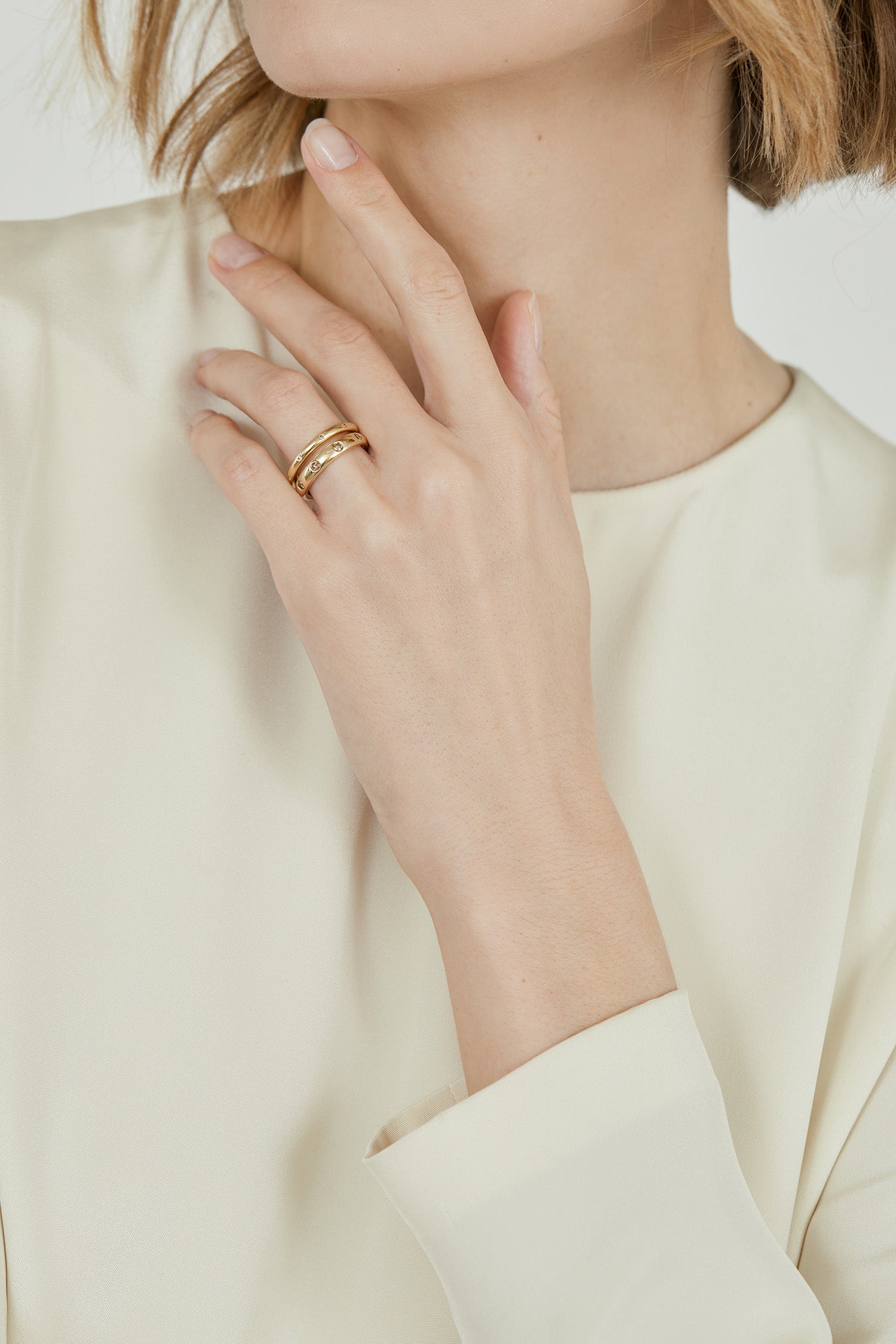 Polymnia ring | 18K gold - Diamonds