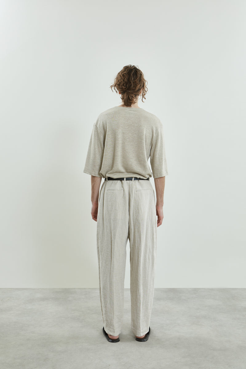 Ronin trousers | Beige - Linen