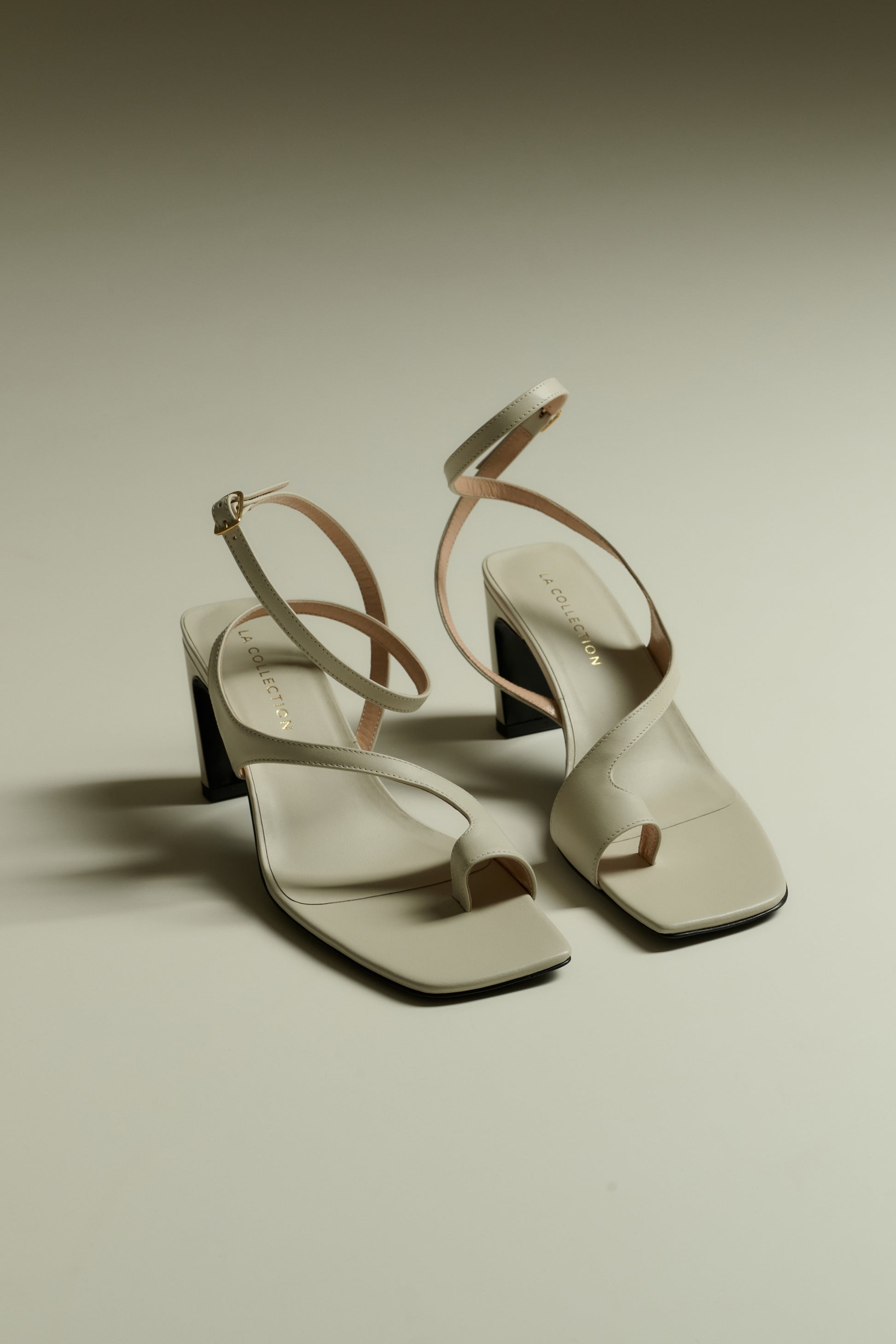 Rosie sandals | Cream - Leather