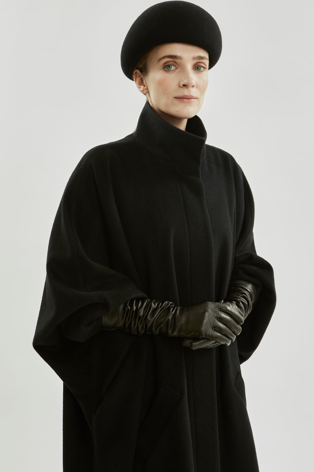 Sahara coat | Black - Cashmere