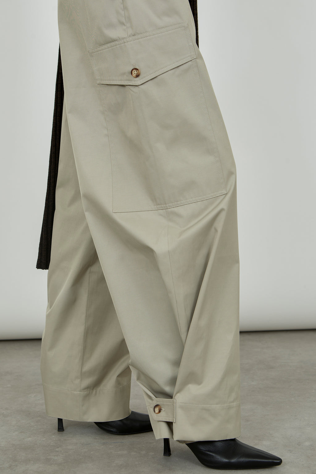 Stein trousers | Beige - Water repellent organic cotton