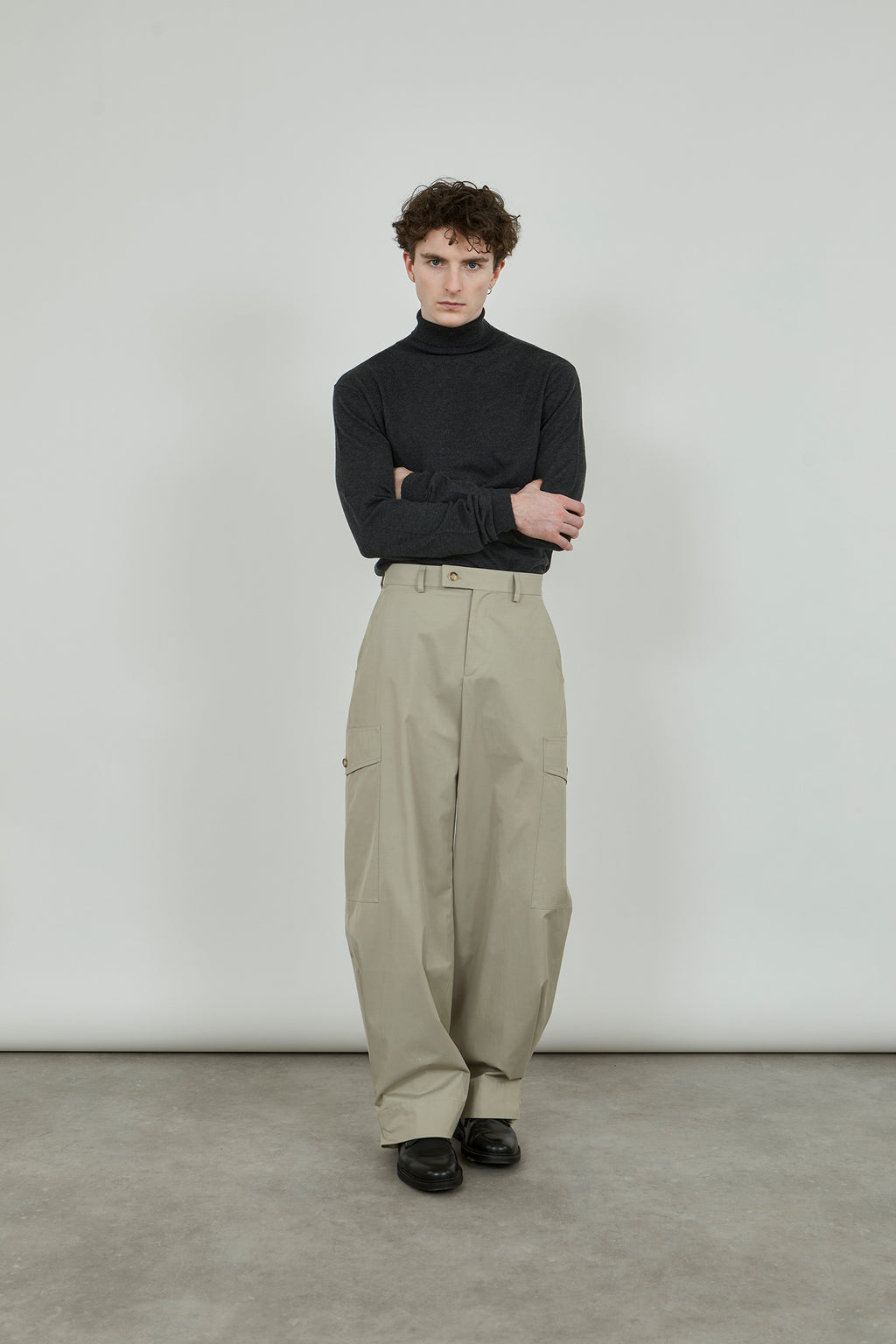 Stein trousers | Beige - Water repellent organic cotton