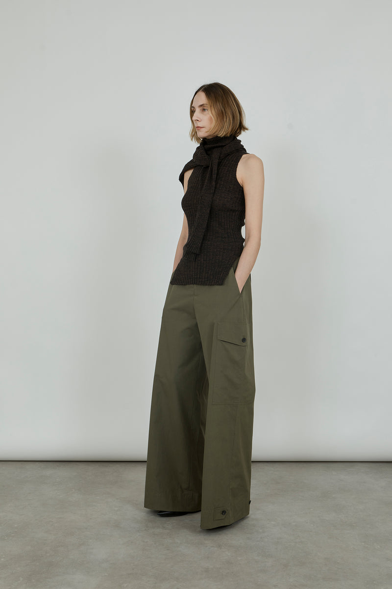 Stein trousers | Forest - Water repellent organic cotton