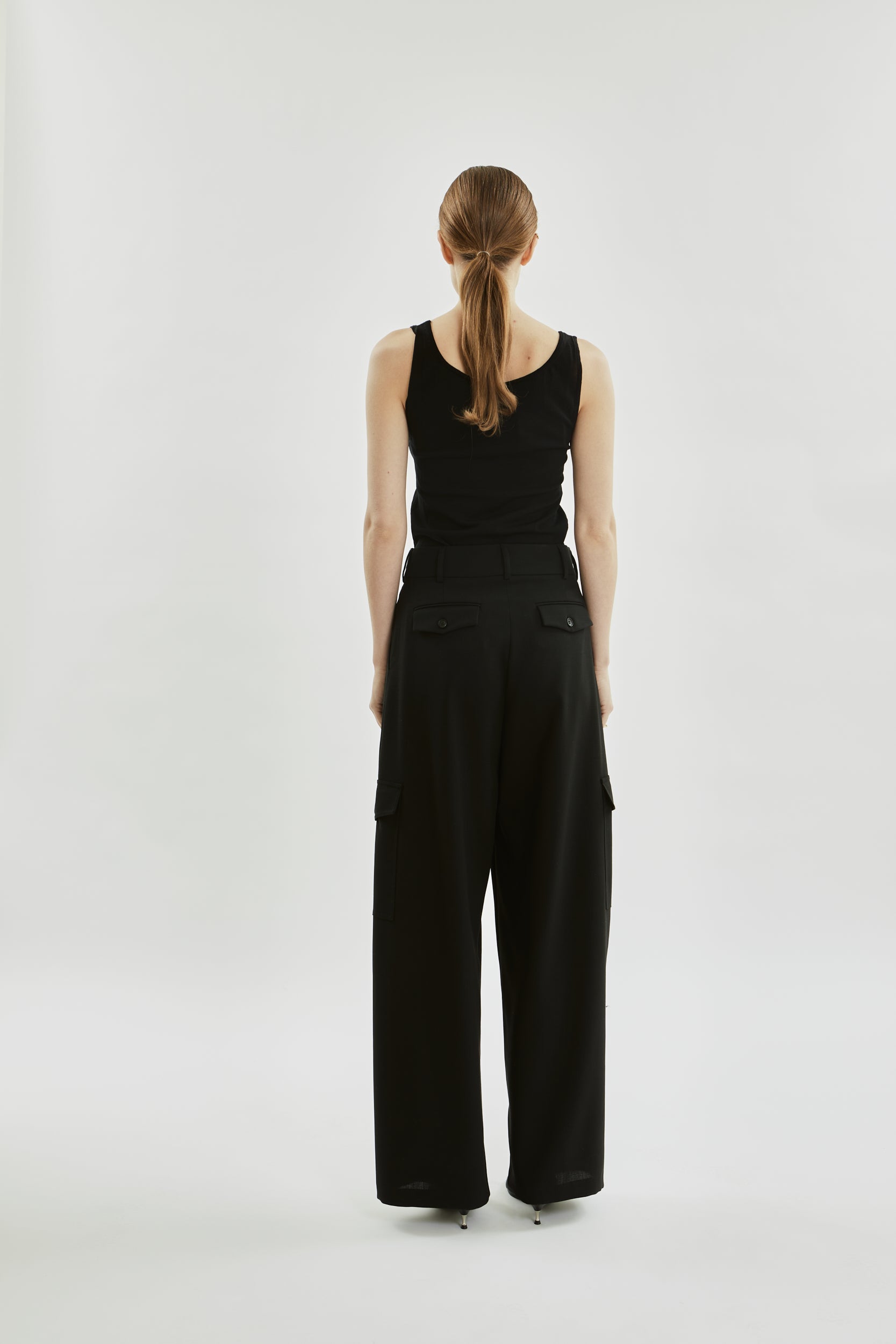 Tessa Trousers | Black - Virgin wool