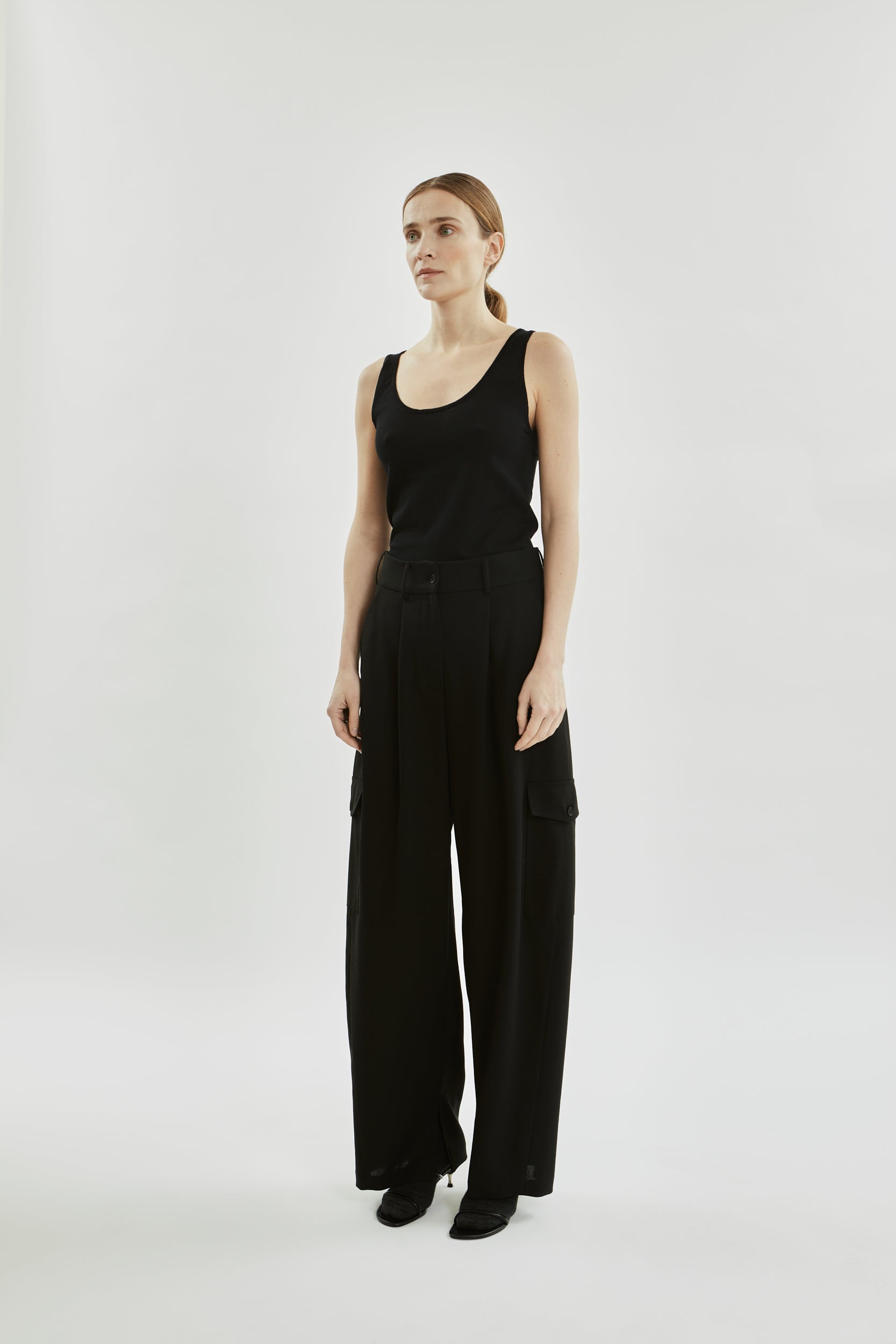 Tessa Trousers | Black - Virgin wool