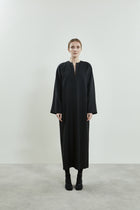 Thalia dress | Black - Virgin wool