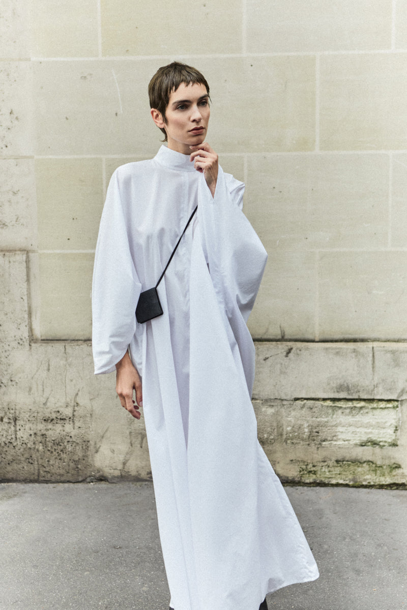 Emiko dress | White - Cotton