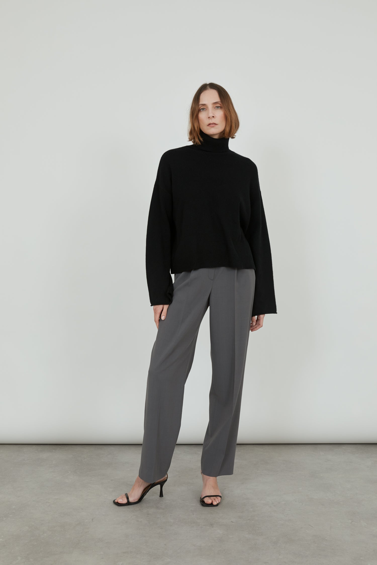 Alicia Knit | Zwart - kasjmier