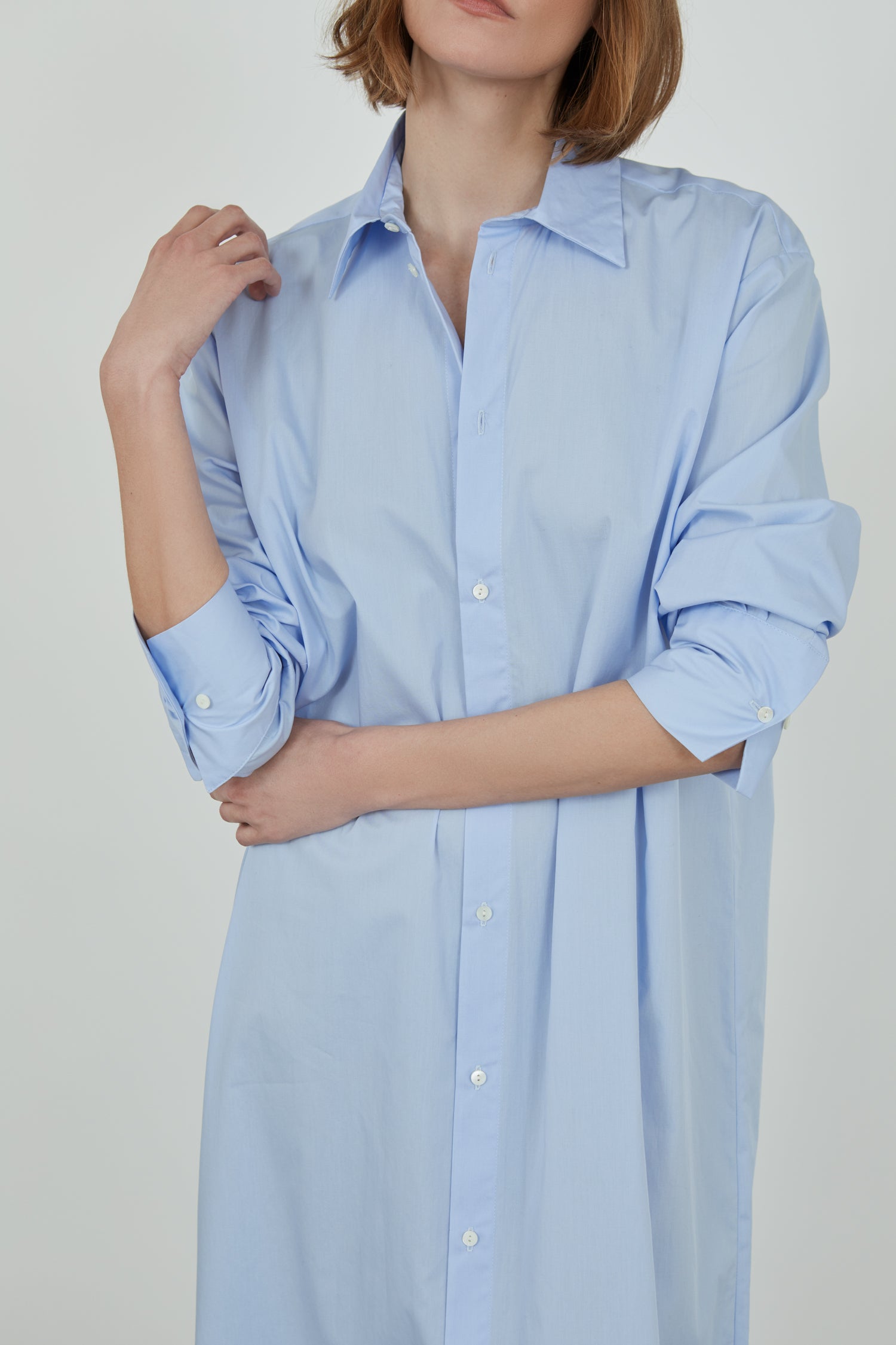 Freda shirtdress - Blue