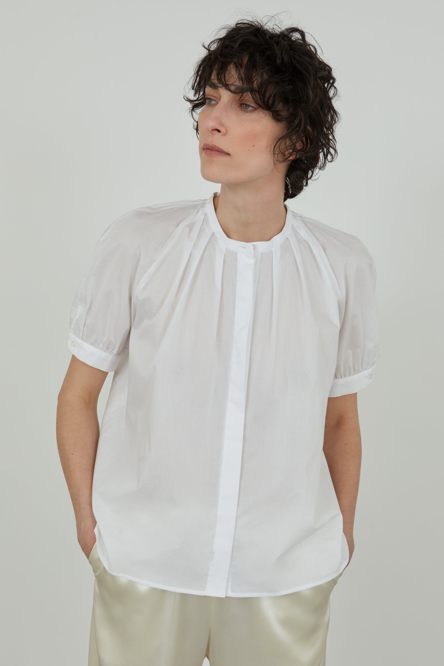 Carla blouse - White