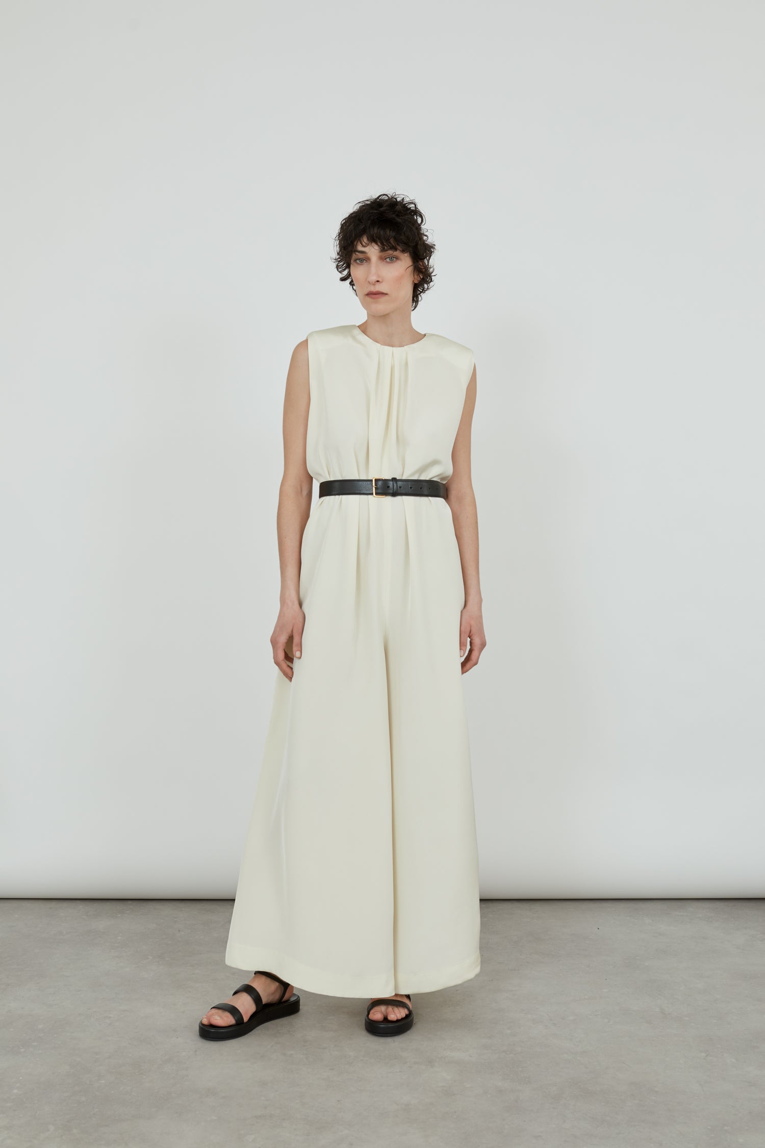 Imperial Shop Online Sleeveless jumpsuit with bow detail and palazzo  trousers Official website